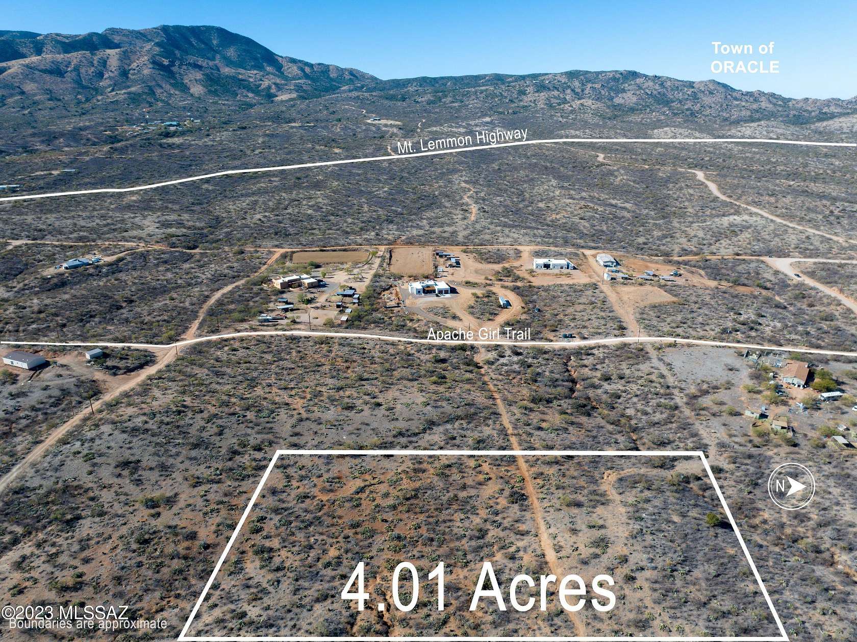 4 Acres of Residential Land for Sale in Oracle, Arizona