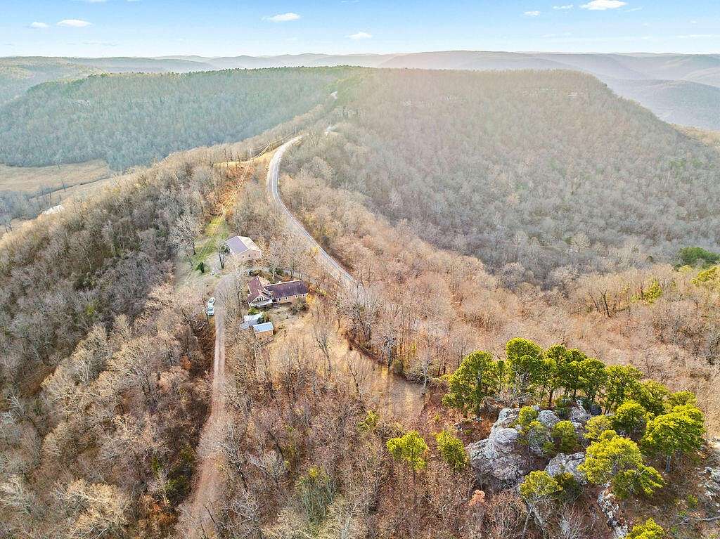 36 Acres of Land with Home for Sale in Mount Judea, Arkansas