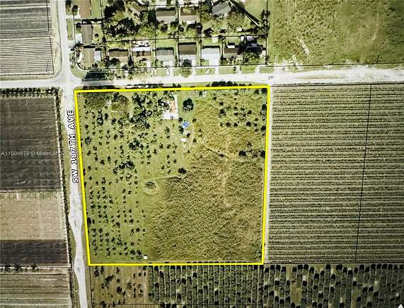 9.1 Acres of Residential Land for Sale in Homestead, Florida
