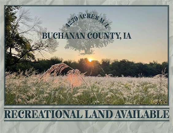 42.8 Acres of Recreational Land & Farm for Sale in Aurora, Iowa