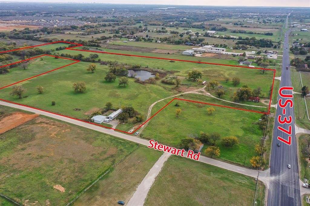 42.8 Acres of Commercial Land for Sale in Aubrey, Texas