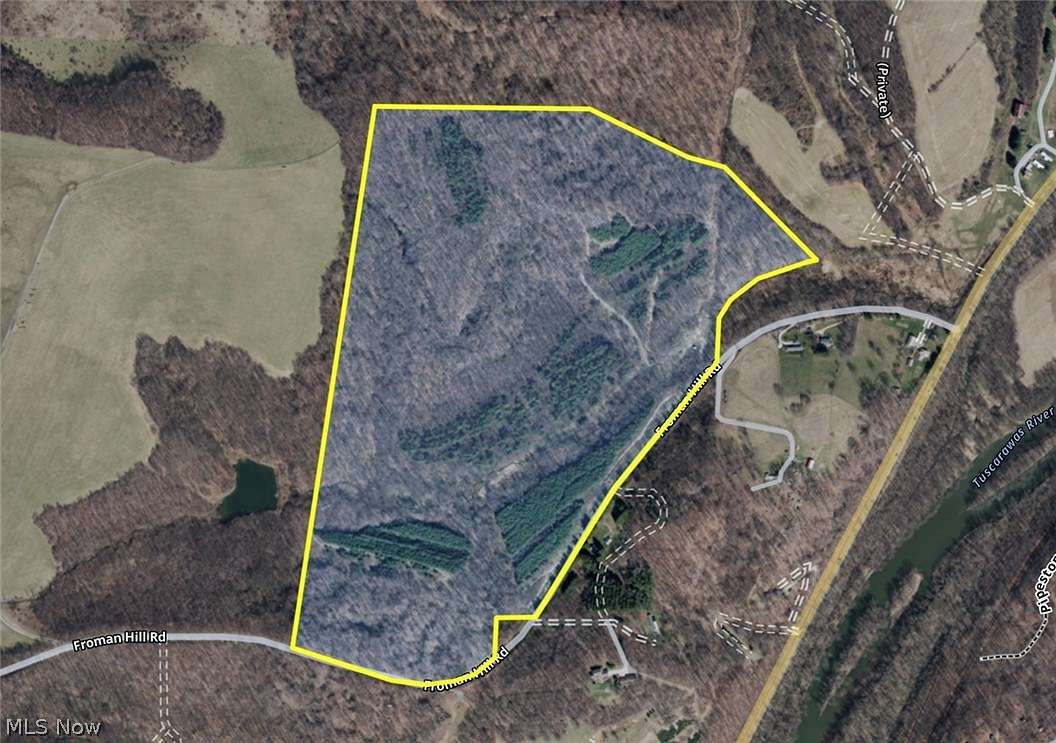 25.4 Acres of Recreational Land for Sale in Dover, Ohio