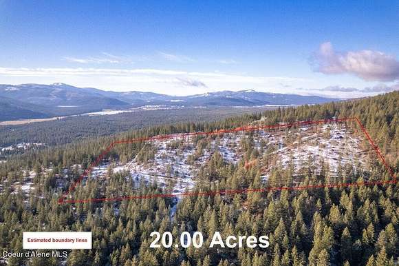 20 Acres of Recreational Land for Sale in Blanchard, Idaho