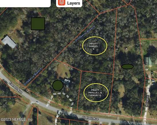 2.6 Acres of Land for Sale in Middleburg, Florida