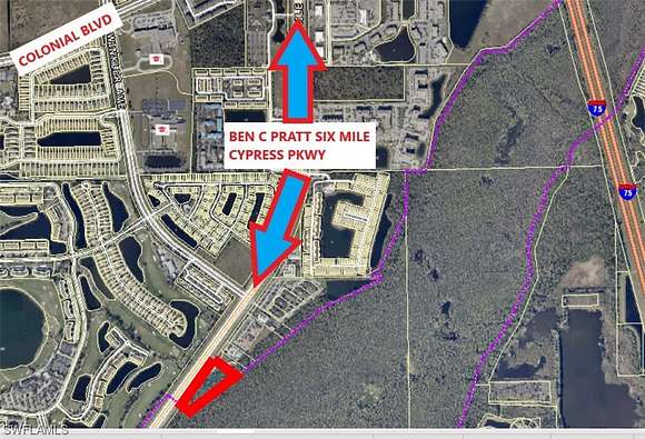 3.8 Acres of Commercial Land for Sale in Fort Myers, Florida