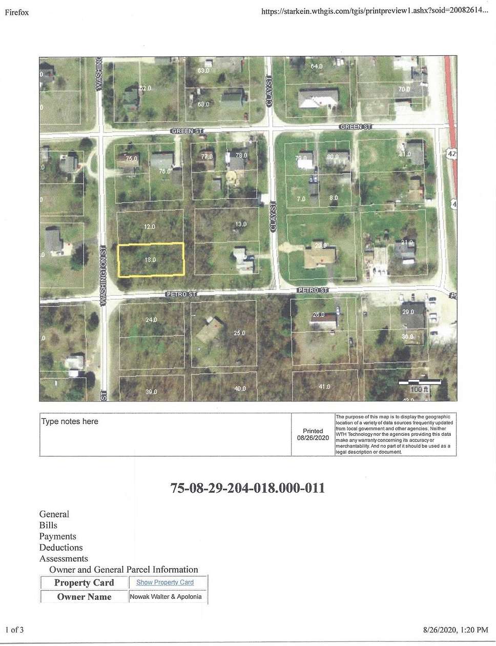 0.51 Acres of Residential Land for Sale in San Pierre, Indiana