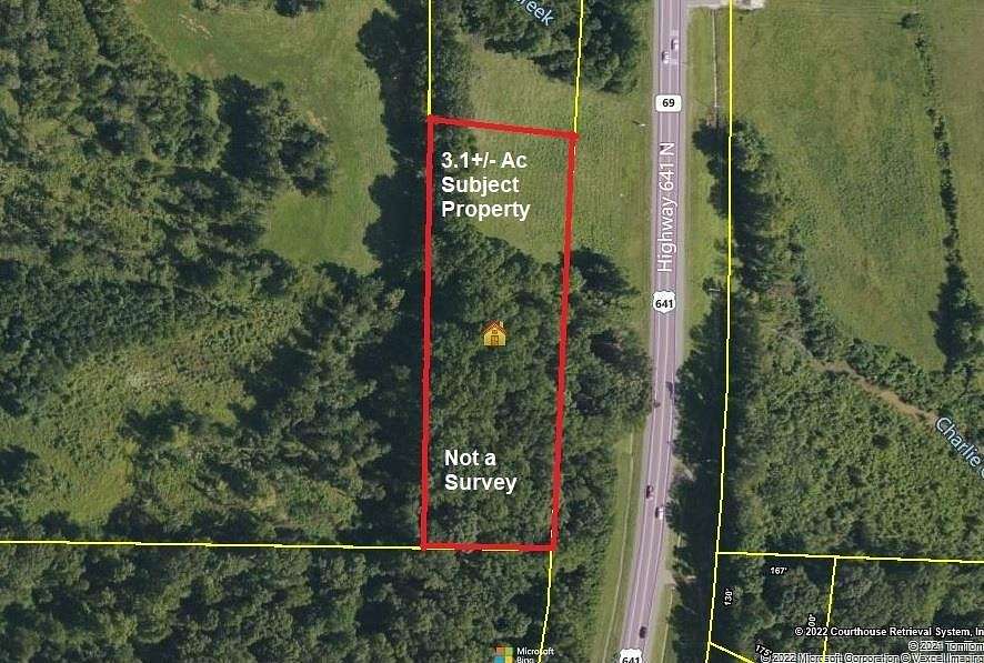 3.1 Acres of Residential Land for Sale in Camden, Tennessee