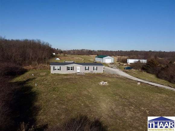 83.9 Acres of Land with Home for Sale in Sullivan, Indiana