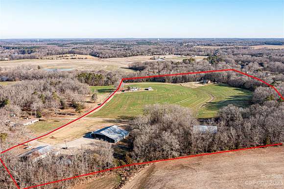 44.2 Acres of Land with Home for Sale in Monroe, North Carolina