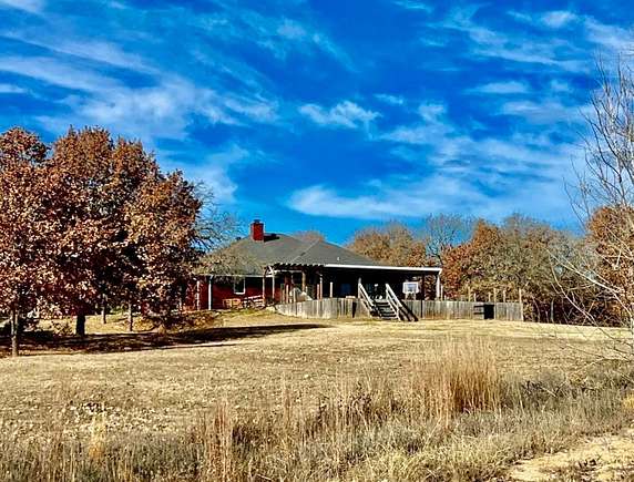 60 Acres of Recreational Land with Home for Sale in Marietta, Oklahoma