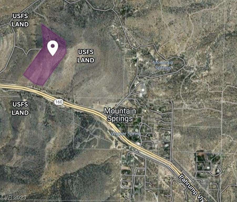20.7 Acres of Land for Sale in Mountain Springs, Nevada