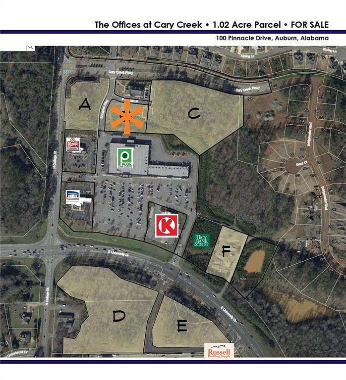1 Acre of Land for Sale in Auburn, Alabama