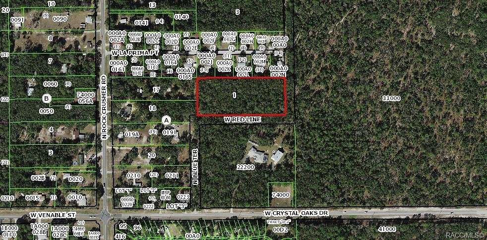 3.6 Acres of Land for Sale in Crystal River, Florida
