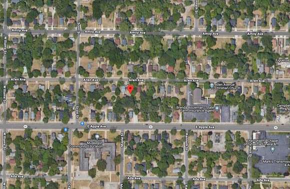 0.16 Acres of Residential Land for Sale in Muskegon, Michigan