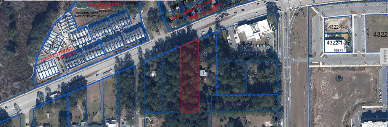 1.1 Acres of Residential Land for Sale in Gainesville, Florida