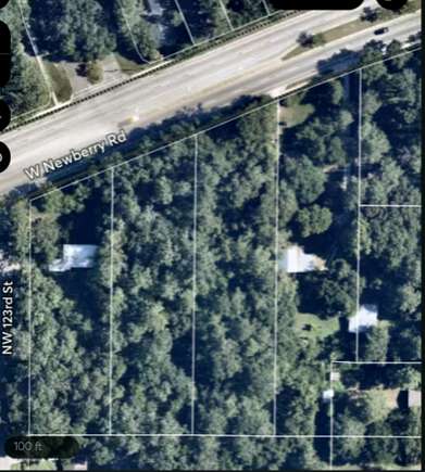 Close Aerial View - Lot 3 Fronting on West Newberry Rd