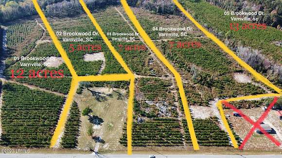 14 Acres of Land for Sale in Varnville, South Carolina