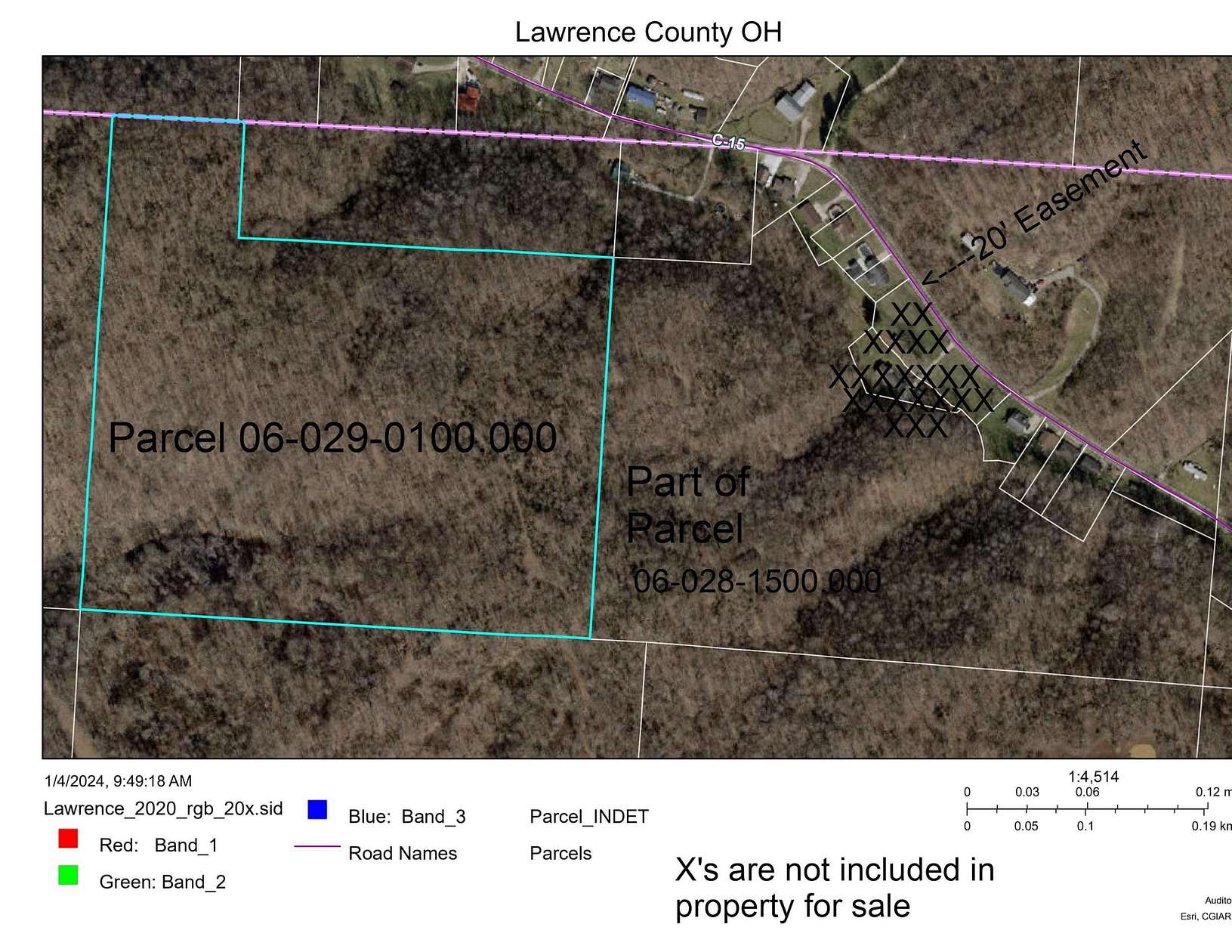 50 Acres of Land for Sale in South Point, Ohio