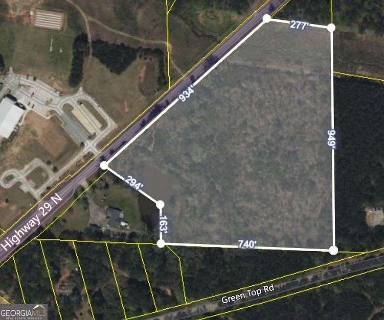 14.4 Acres of Land for Sale in Newnan, Georgia