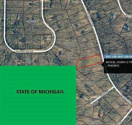 0.65 Acres of Land for Sale in Frederic, Michigan