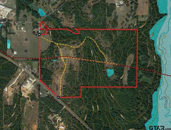 106 Acres of Agricultural Land for Sale in Flint, Texas