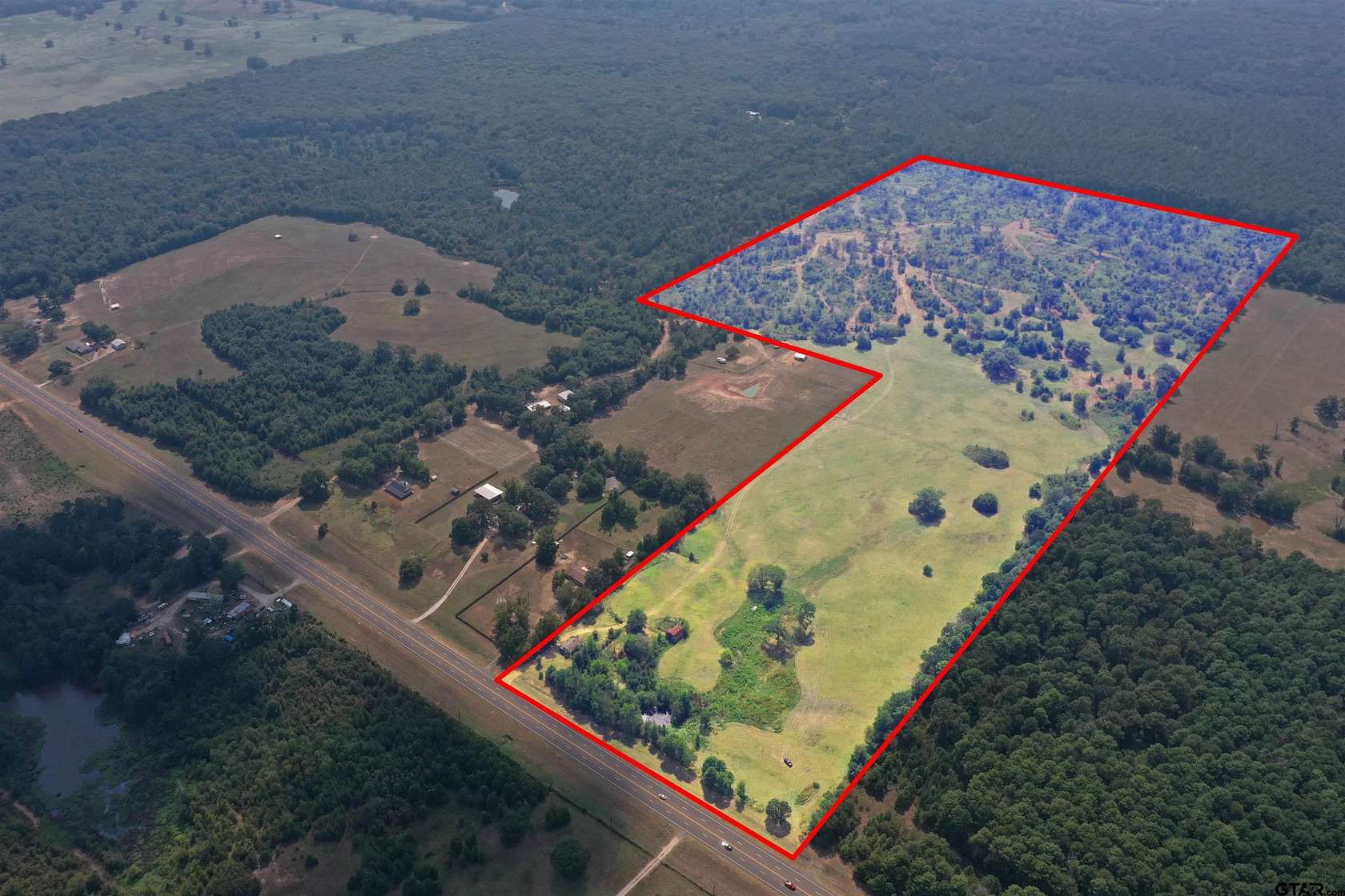 106 Acres of Recreational Land for Sale in Gilmer, Texas