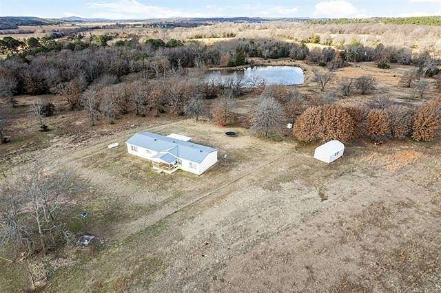 110 Acres of Land with Home for Sale in McCurtain, Oklahoma