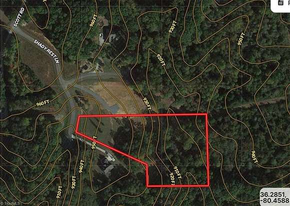 3.9 Acres of Residential Land for Sale in Pinnacle, North Carolina