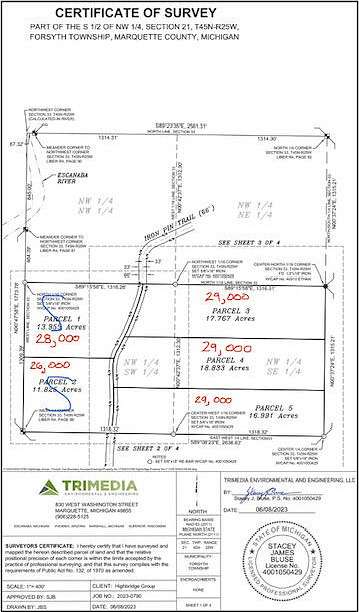 Residential Land for Sale in Gwinn, Michigan