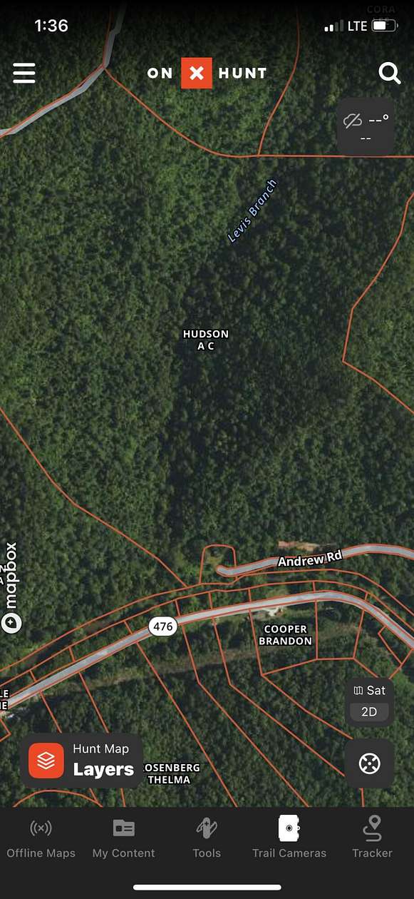 110 Acres of Recreational Land for Sale in Clayhole, Kentucky