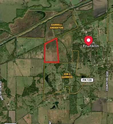 56.6 Acres of Agricultural Land for Sale in Ben Franklin, Texas