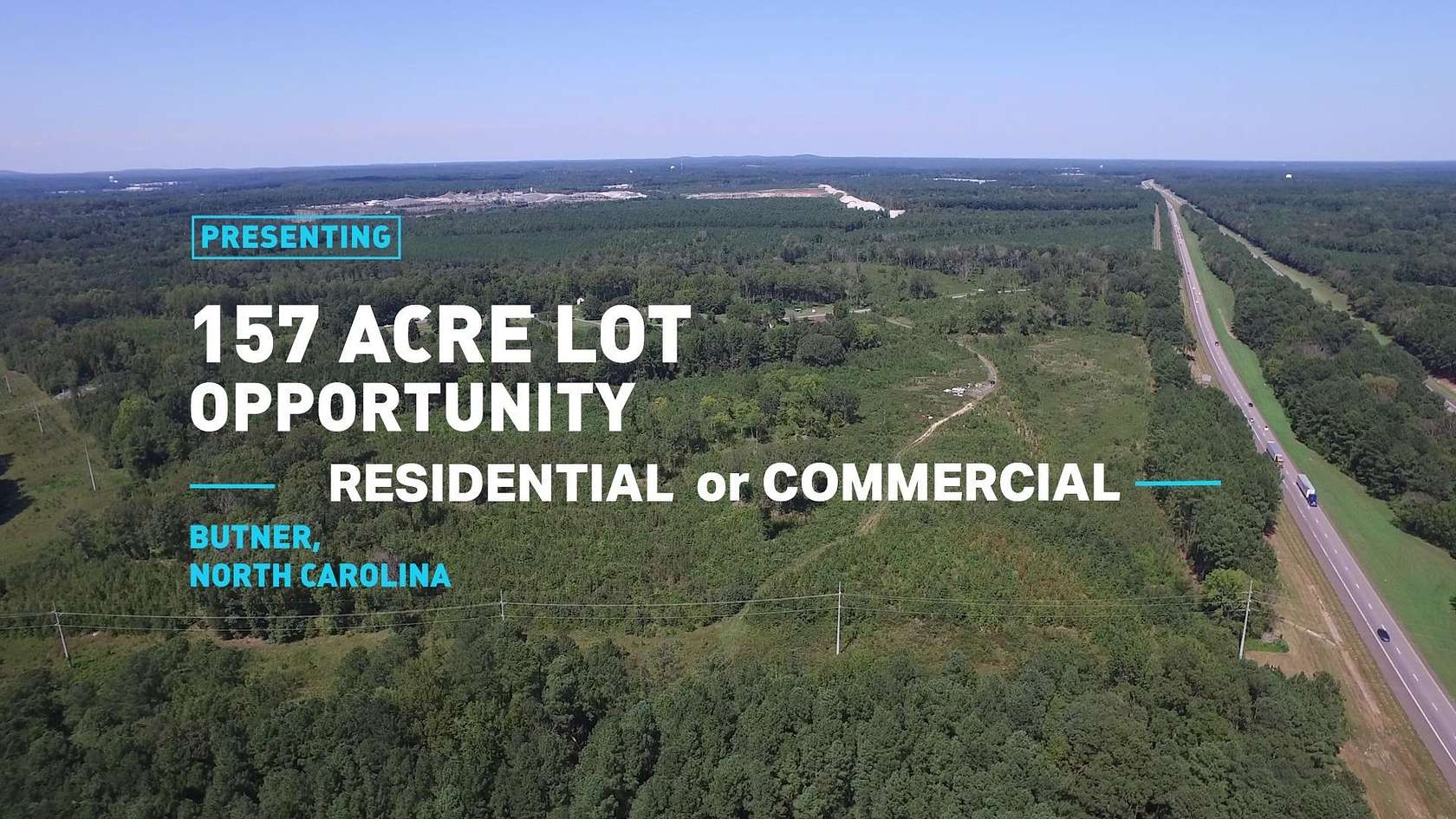 157 Acres of Land for Sale in Butner, North Carolina