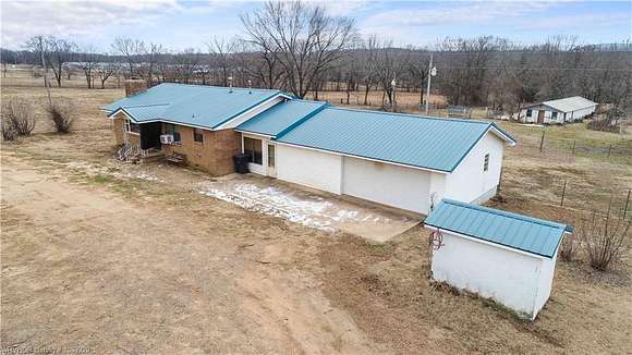 10 Acres of Residential Land with Home for Sale in Bokoshe, Oklahoma