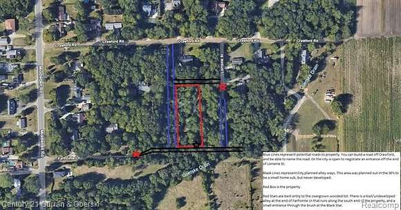 0.87 Acres of Residential Land for Sale in New Boston, Michigan