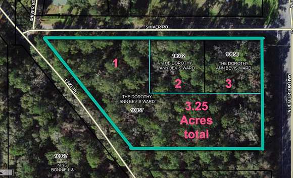 3.2 Acres of Commercial Land for Sale in Monticello, Florida