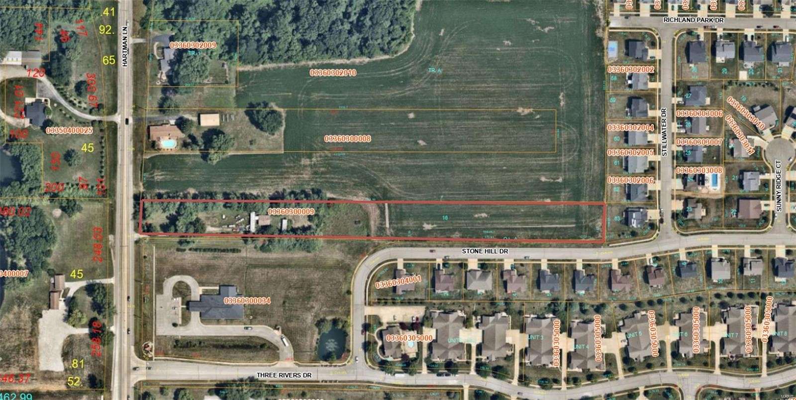 3 Acres of Improved Mixed-Use Land for Sale in O'Fallon, Illinois