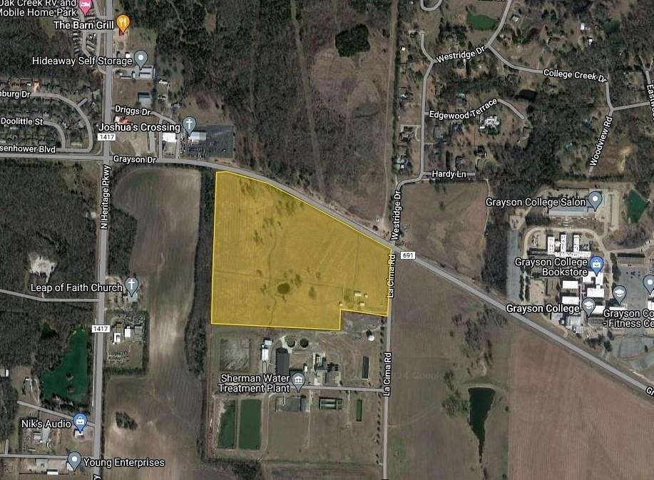 39.9 Acres of Mixed-Use Land for Sale in Sherman, Texas