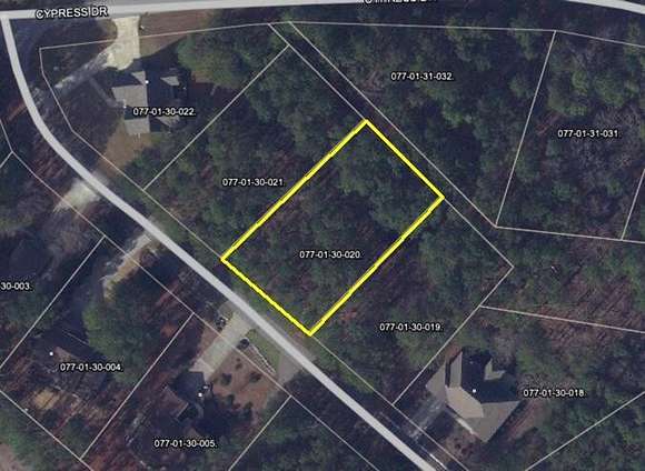 0.35 Acres of Residential Land for Sale in McCormick, South Carolina