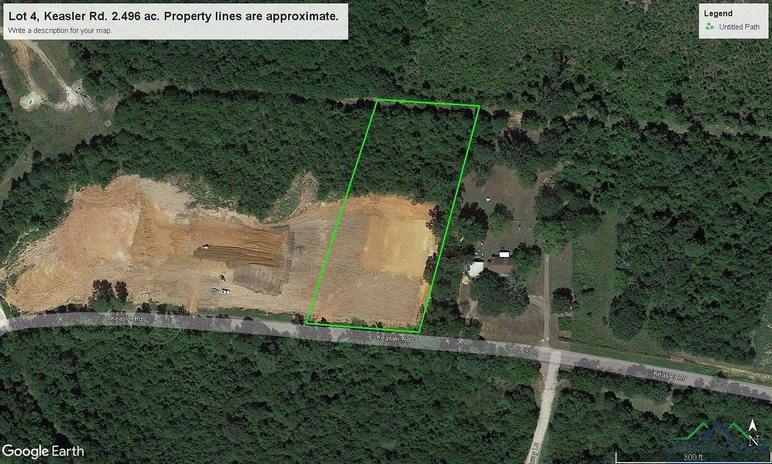2.5 Acres of Residential Land for Sale in Hallsville, Texas