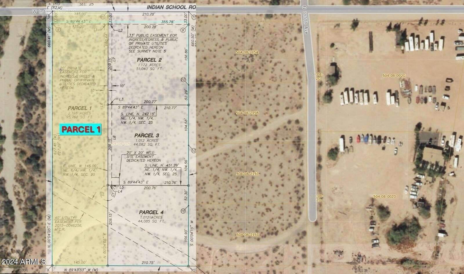 2.2 Acres of Residential Land for Sale in Tonopah, Arizona