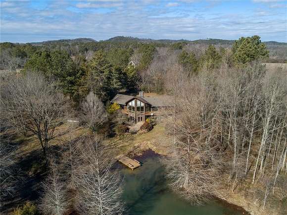 22.6 Acres of Recreational Land with Home for Sale in Cedartown, Georgia