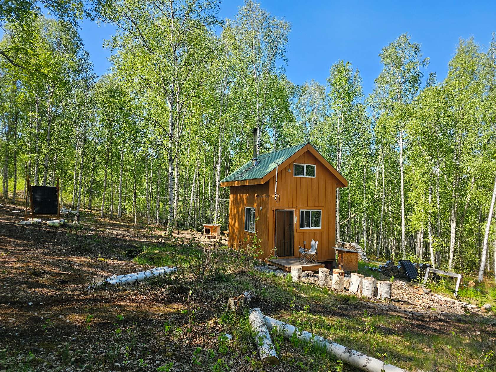 5 Acres of Land with Home for Sale in Fairbanks, Alaska