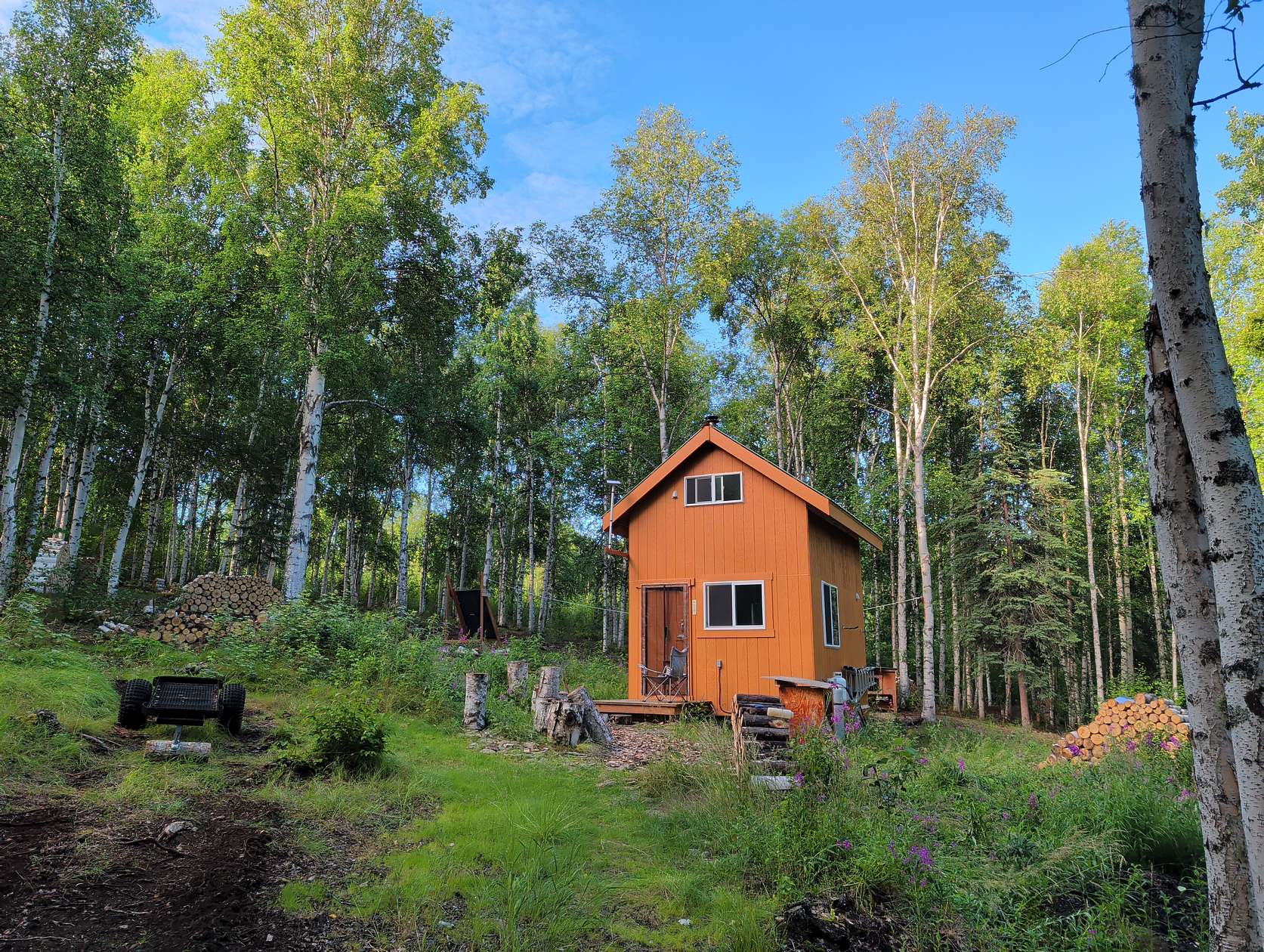5 Acres of Land with Home for Sale in Fairbanks, Alaska