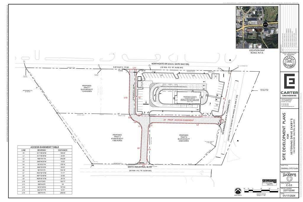 1.22 Acres of Land for Sale in Dalton, Georgia