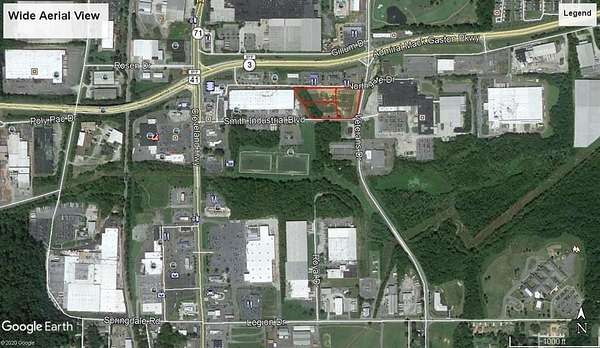 1.22 Acres of Commercial Land for Sale in Dalton, Georgia