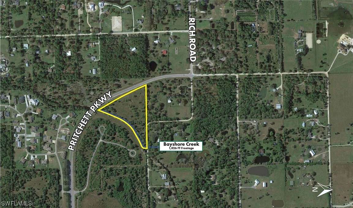 6.9 Acres of Land for Sale in North Fort Myers, Florida