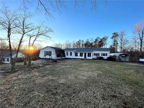 2.5 Acres of Residential Land with Home for Sale in Rural Hall, North Carolina