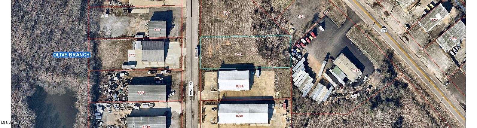 0.66 Acres of Commercial Land for Sale in Olive Branch, Mississippi