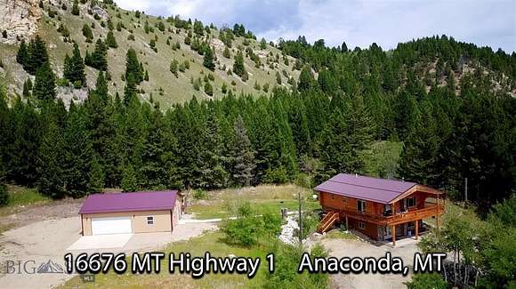 5.1 Acres of Residential Land with Home for Sale in Anaconda, Montana