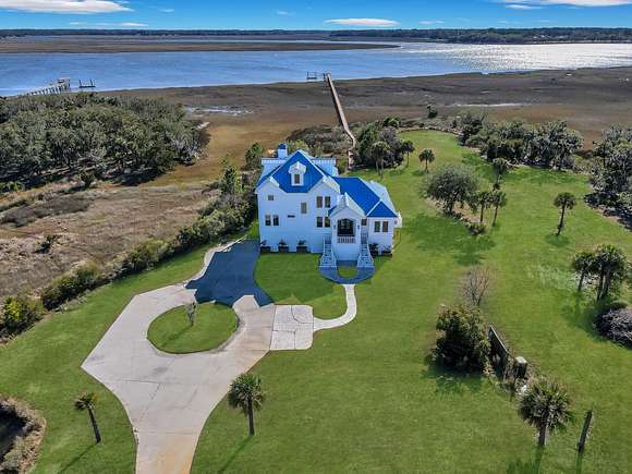 12.6 Acres of Land with Home for Sale in Beaufort, South Carolina